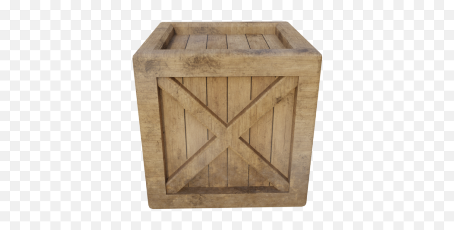 Where Can I Get Free Wooden Boxes - Crate 3d Model Png,Crate Icon