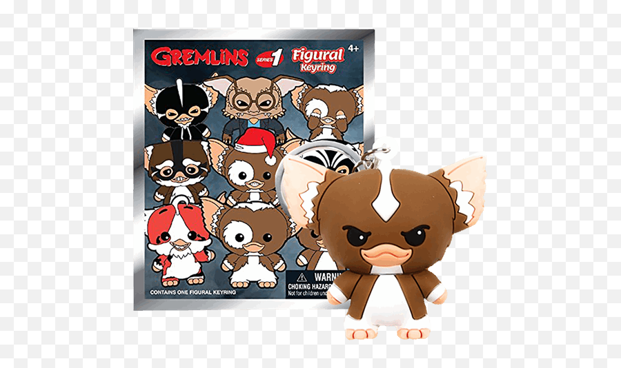 Gremlins - 3d Figural Keychain Blind Bag Single Bag Gremlins Keychain Png,Gremlin Png