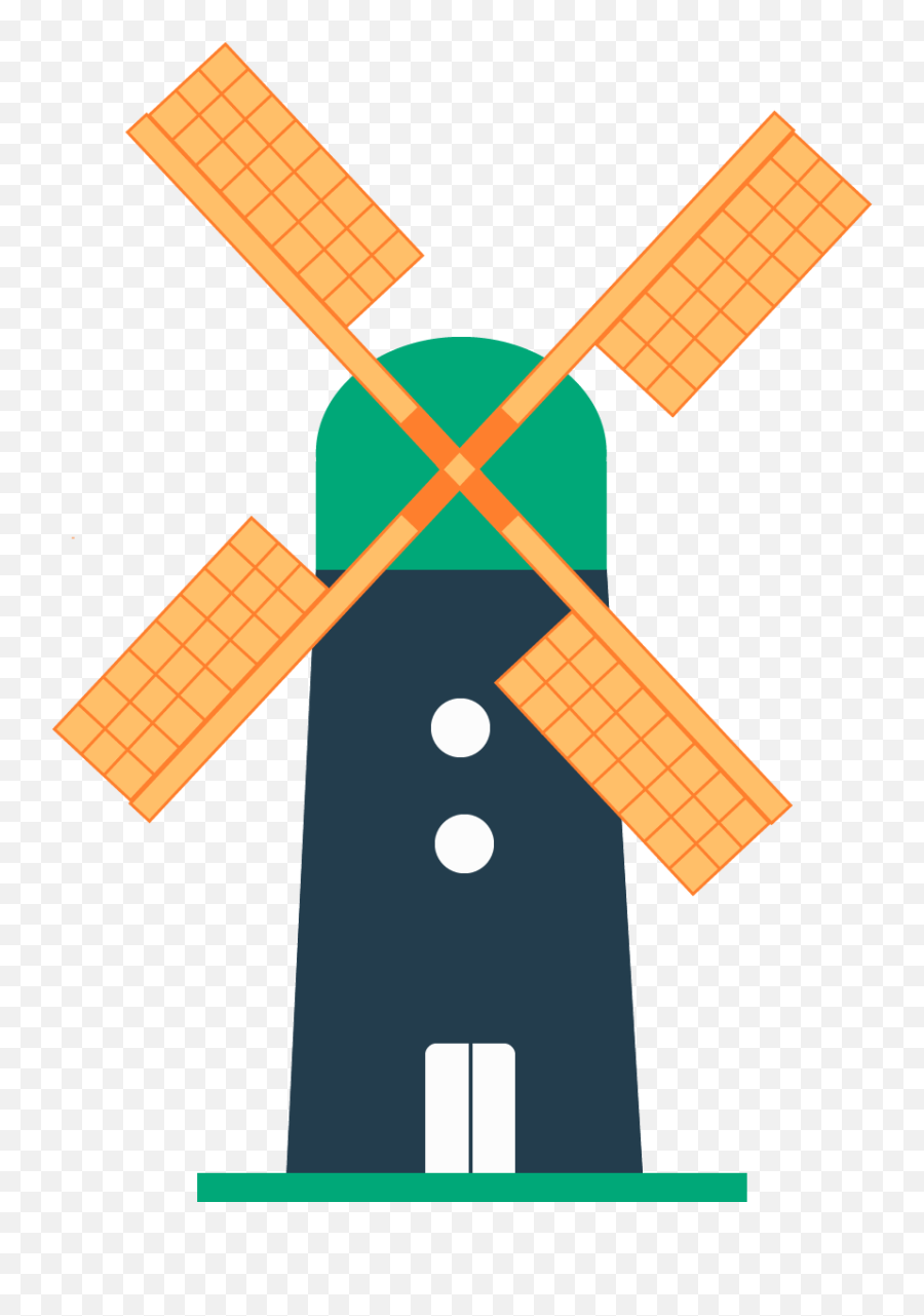 Lonely Produce - Vertical Png,Dutch Windmill Icon