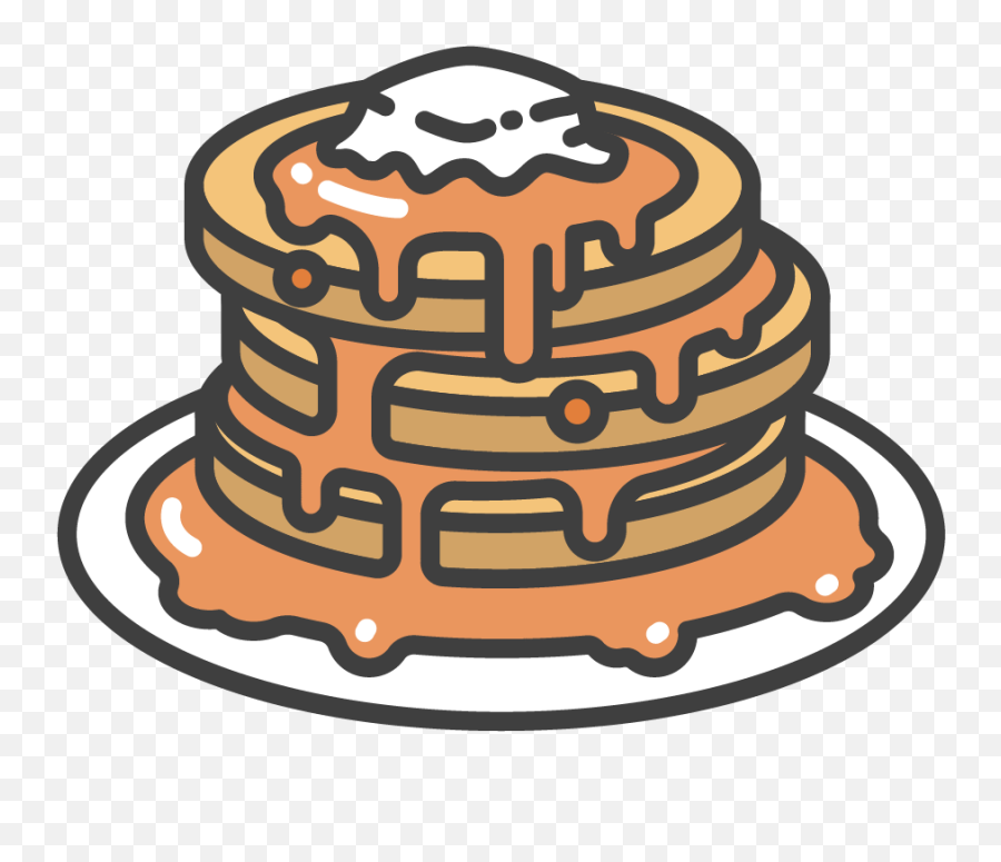 Pancakes With Maple Syrup Shirt - Clip Art Png,Pancakes Transparent