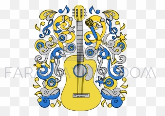 Country Music Holiday Western Festival Vector Illustration Set - Country Music Png,Country Music Png