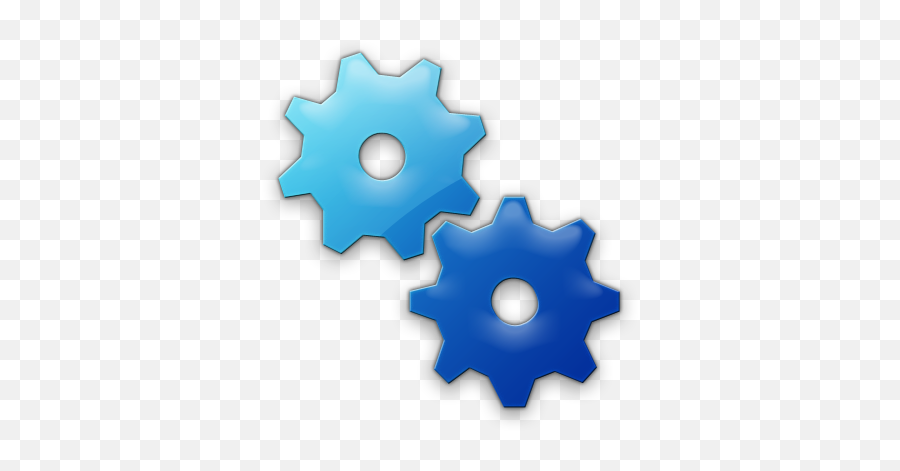 Two Gear Gears Icon 078543 Â Icons Etc - Clipart Best Dot Png,Gears Icon