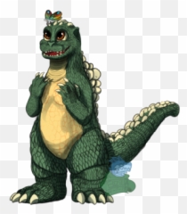 Heisei Godzilla - Little Godzilla And Godzilla Png,Godzilla Transparent