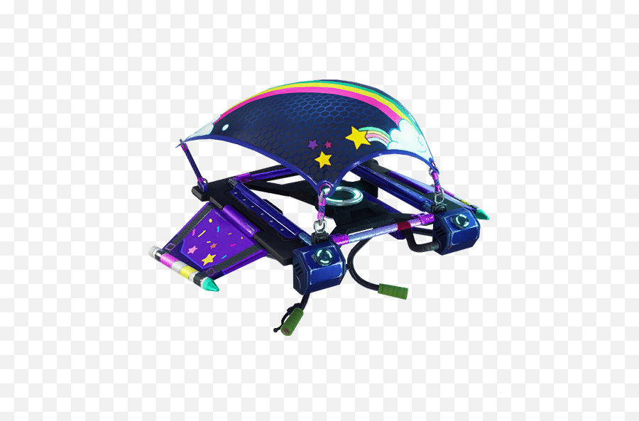 Fortnite Rainbow Rider Glider Rare - Fortnite Skins Cloud Strike Glider Fortnite Png,Rainbows Png