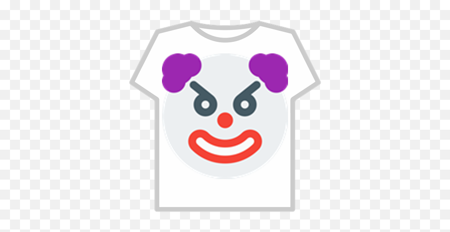 Evil Clown Emoji - Roblox Obby Roblox T Shirt Png,Clown Emoji Png