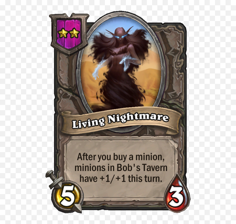 Living Nightmare - Hearthstone Wiki Ragnaros Battlegrounds Buddy Png,Size Of Buddy Icon