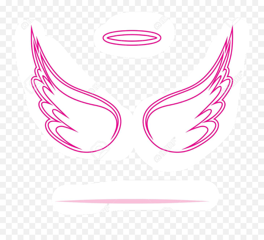 Cánh Pink Wings Angles Transparent Cartoon - Jingfm Clip Art Png,Angle Wings Png