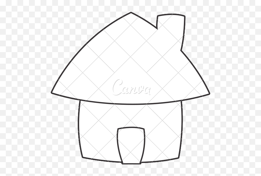 Cute Cartoon House Icon - Canva Png,Cute House Icon