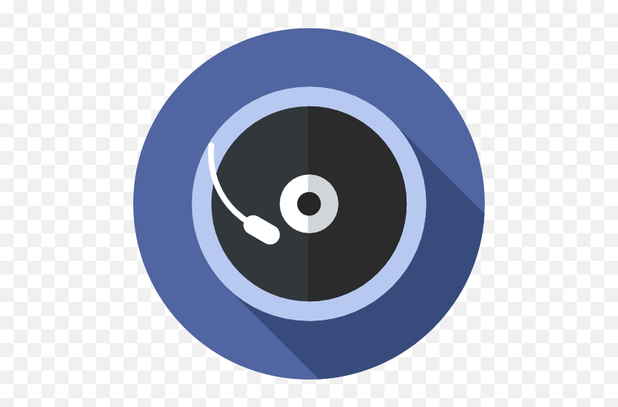 Music Turntable Vinyl And Multimedia Record Player - Dot Png,Vinyl Record Icon