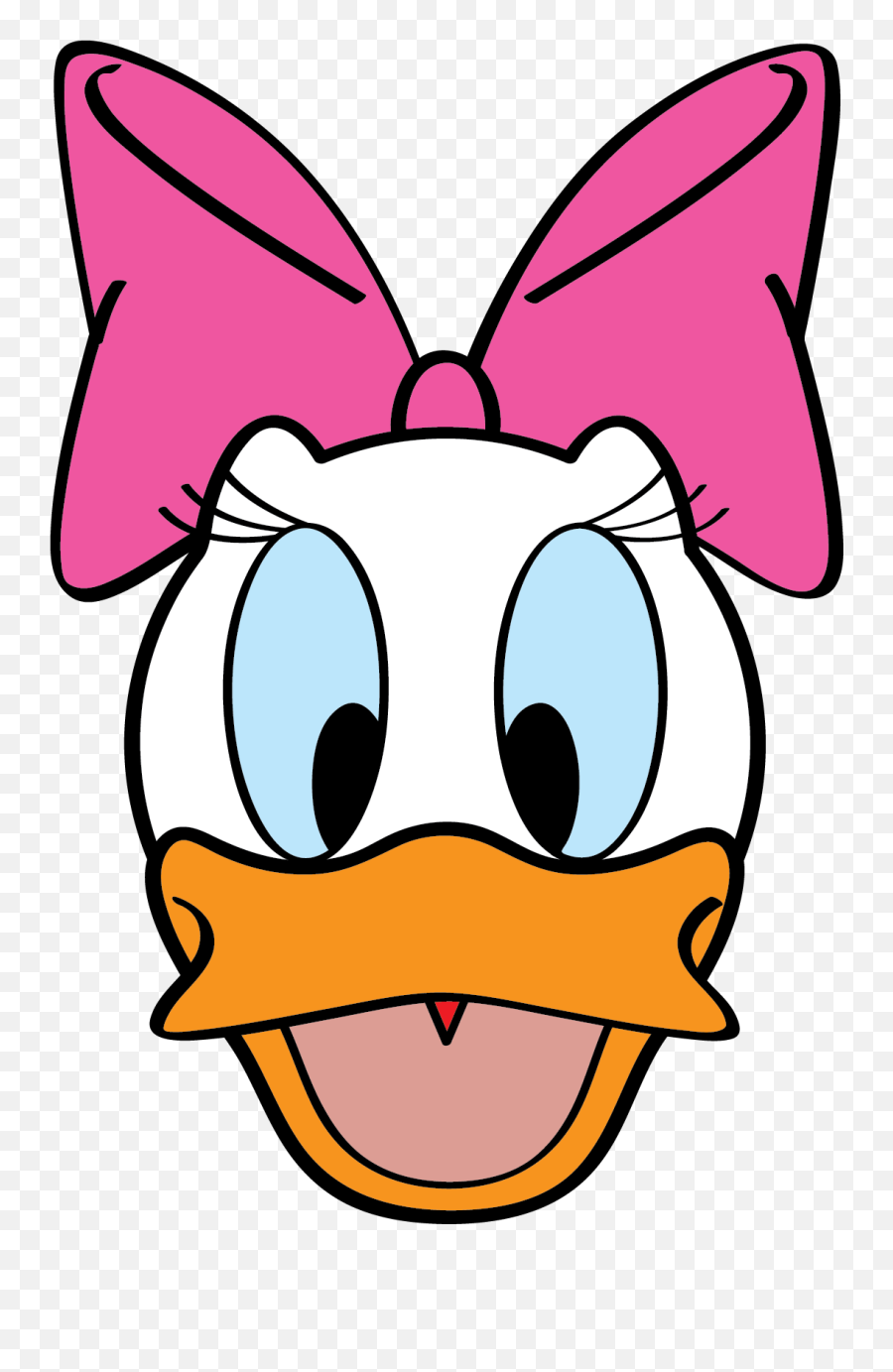 Daisy Duck Png Transparent 1 Image - Daisy Duck Face Png,Daisy Transparent Background