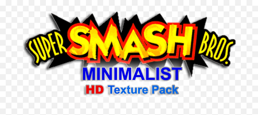 Smash 64 Minimalist Hd Texture Pack U2013 Treat Paine Metcalf - Super Smash Bros 64 Title Png,Smash Logo Png