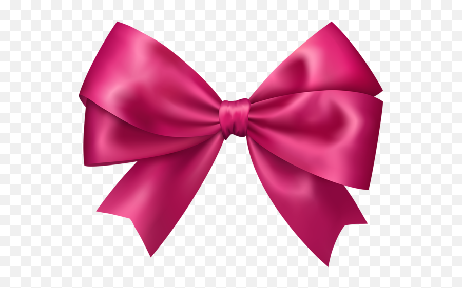 Bow Pink Transparent Clip Art Image Laços De Cabelo - Transparent Bow Pink Tie Png,Baby Clipart Transparent