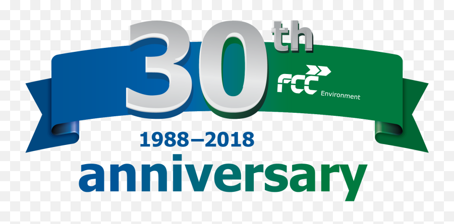 Fcc Environment Cee Celebrates 30th Anniversary - Anniversary 30 Years 1988 To 2018 Png,Anniversary Png