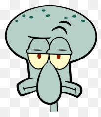 Squidward Tentacles Celebrity - Face Png