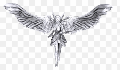 Download Hd Smite Nike Statue Xps Only By Lezisell - D78qw25 Victoria Greek Goddess Nike Png,Goddess Png