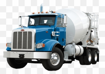 Peterbilt Concrete Mixer Truck Free - Cement Mixer Truck Png,Mixer Png