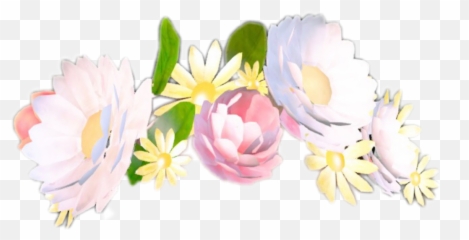 Snap Snapchat Flower Sticker By Maria - Snapchat Flower Crown Png,Filters Png