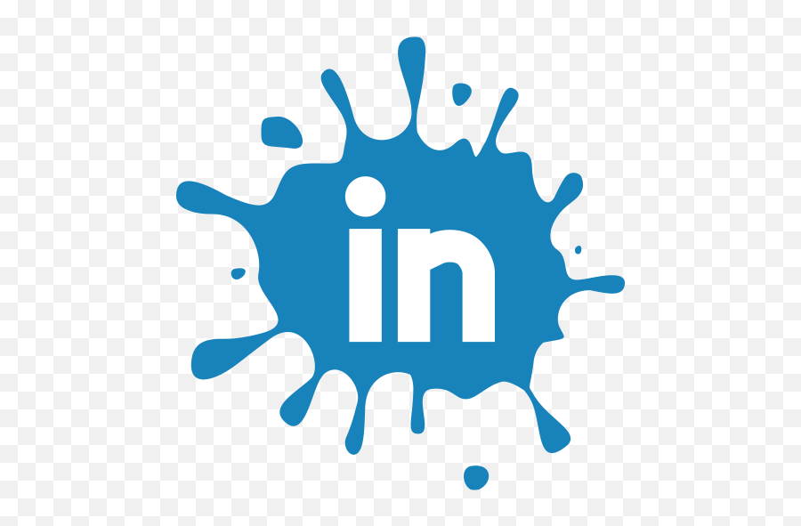Social Media Icons Blot Set 512x512 0010 Linkedin Icon - Social Media Png,Social Icons Png