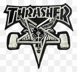 Thrasher Skategoat Lapel Pin Png