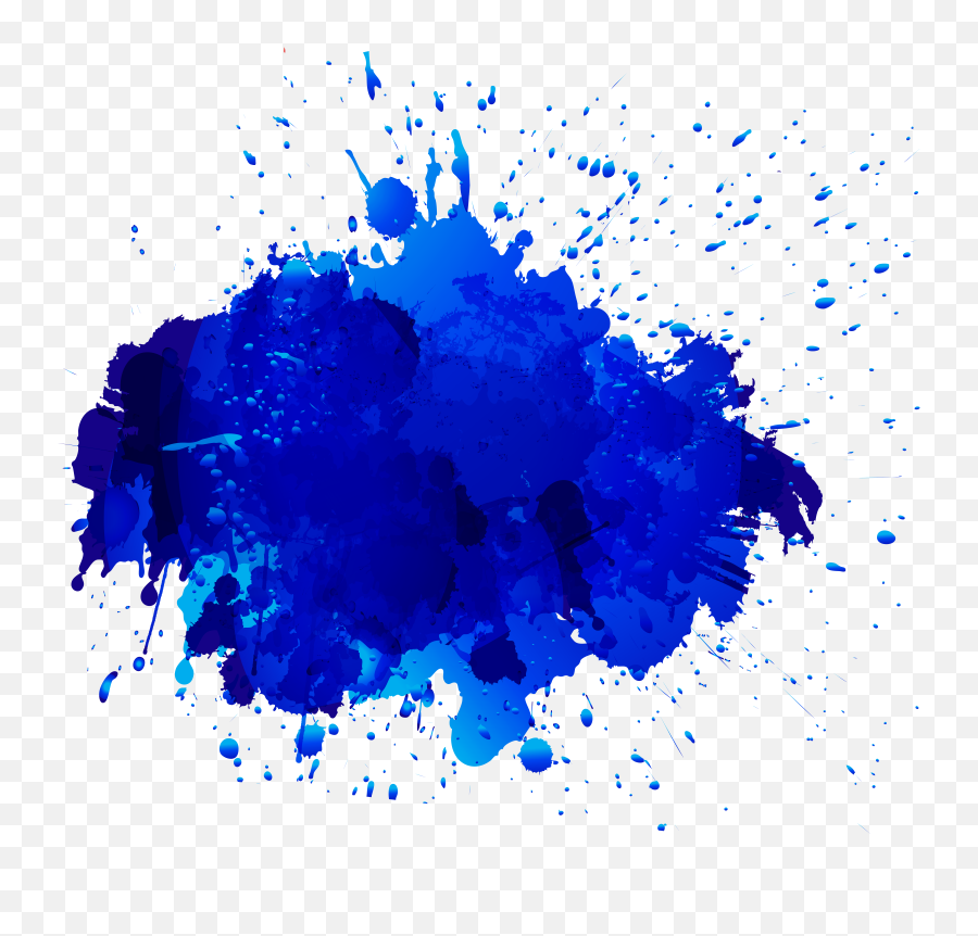 White Paint Brush Stroke Png - Blue Paint Splash Png,Blue Splash Png