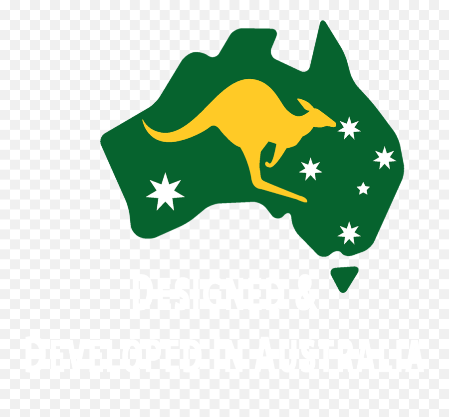 Australia Flag Clipart Png Download - Black Australian Map Australia Flag,Australian Flag Png