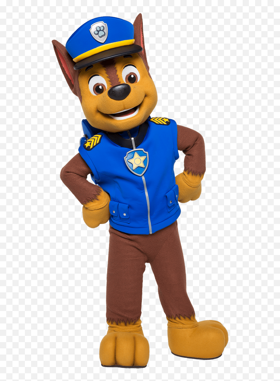 Patrulha Canina Chase 14 Imagens Png - Paw Patrol Skye And Chase Mascot,Chase Png