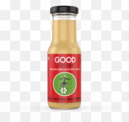 Pressed Himalayan Apple Juice 200 Ml - The Good Juicery Glass Bottle Png,Apple Juice Png