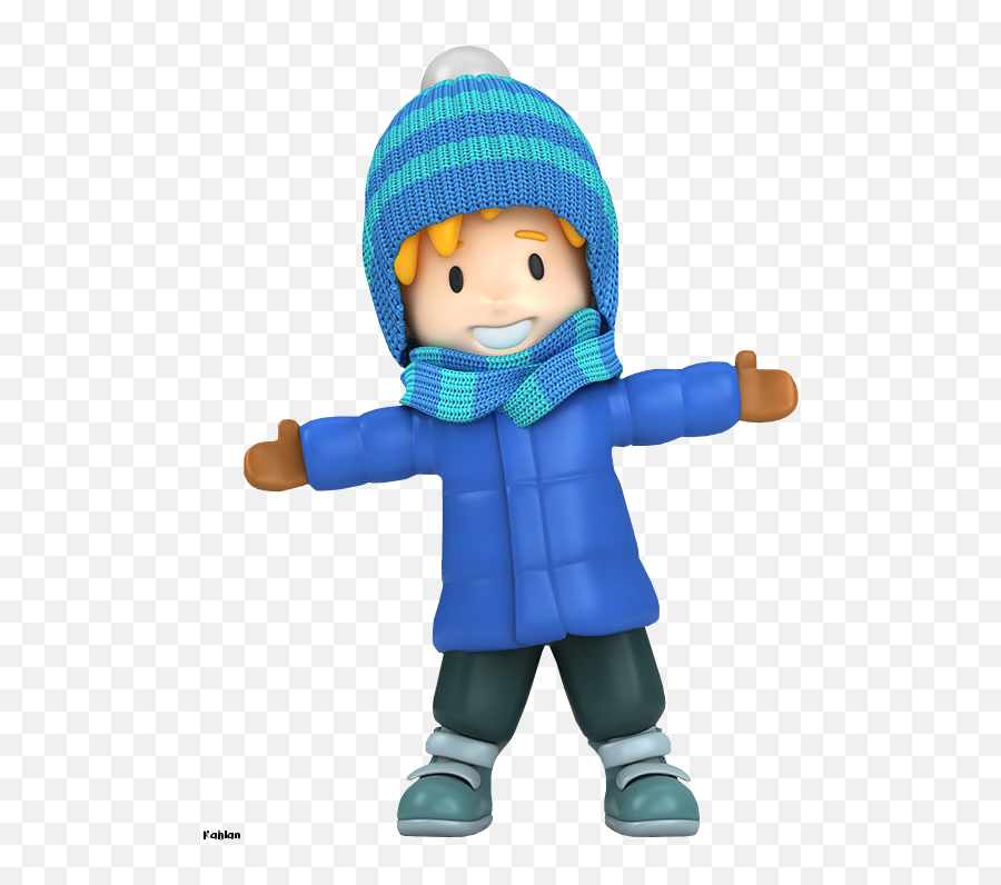 Kid Winter Clipart Png - Dressed For Winter Clip Art,Little Kid Png