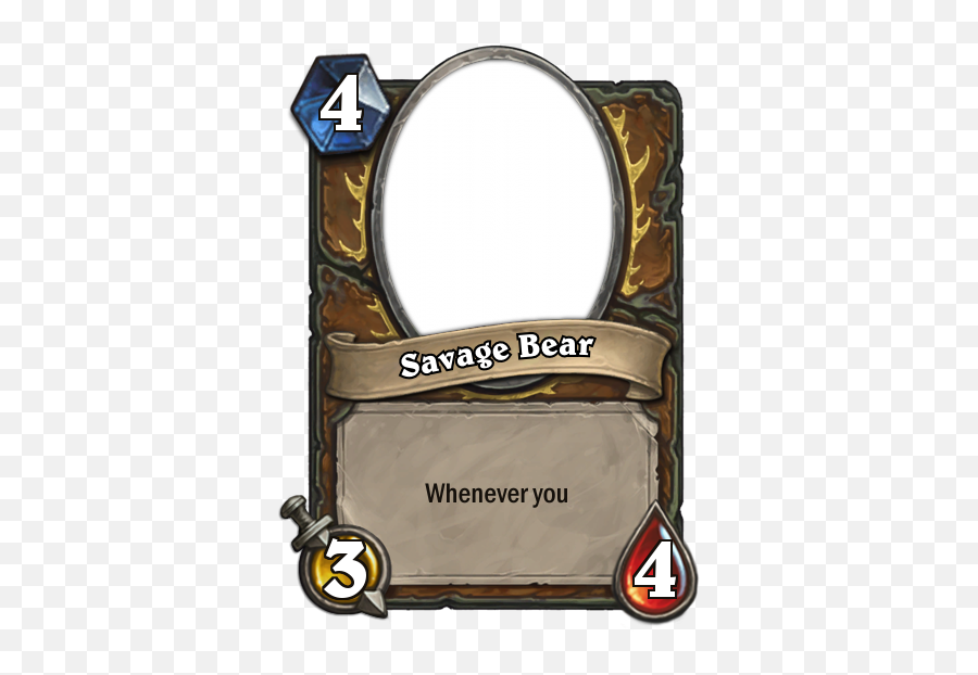 Hearthstone Card Transparent Png - Hearthstone Card Png,Hearthstone Png