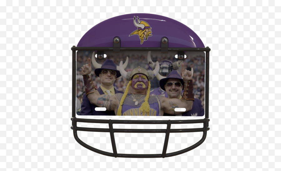 Download Minnesota Vikings Helmet Frame - Steelers License Plate Frame Png,Minnesota Vikings Png