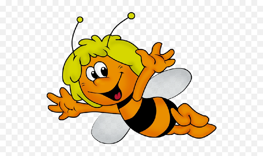 Flies Clipart Cute Transparent Free For Download - La Abeja Maya Dibujos Png,Cute Bee Png