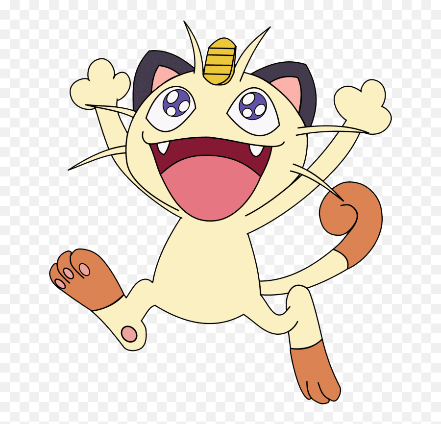 Pokemon Meowth Png Vector Clipart