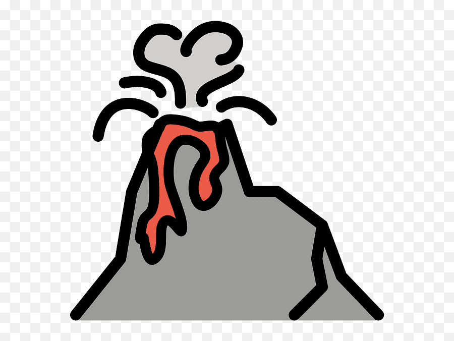 Volcano Emoji Clipart Free Download Transparent Png
