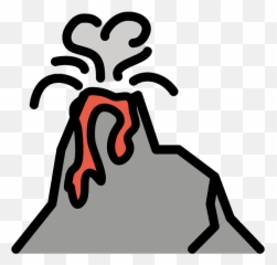 Volcano Emoji Clipart Free Download Transparent Png