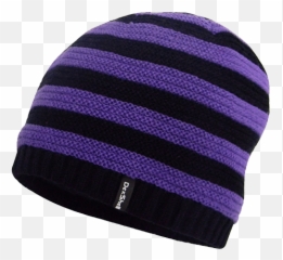 Children Waterproof Beanie Purple Stripe - Dexshell Png,Beanie Transparent