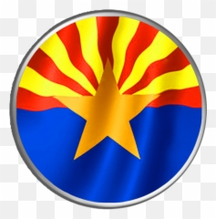 Chain Link Fence - AZ Arizona State Flag Transparent png