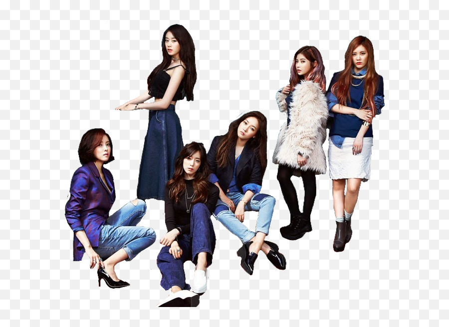 T - Ara Kpop Png Sticker By Hirai Momo Sitting,Kpop Png