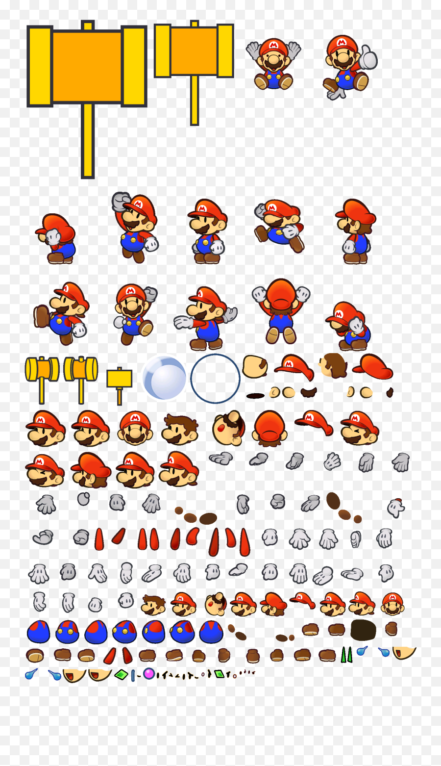 Super Paper Mario Png - Super Paper Mario Paper Mario Paper Mario Mario Sprite,Paper Mario Png