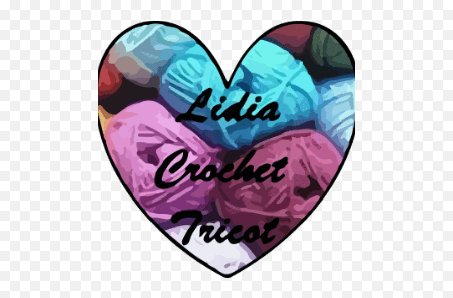 Cropped - Coeurlogovectorielpng Lidia Crochet Tricot Lidia Crochet Youtube,Coeur Png