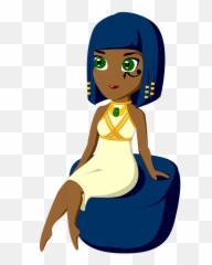 Egyptian Clipart Free Download Transparent Png Creazilla - Mujer De Egipto Dibujo,Egyptian Png