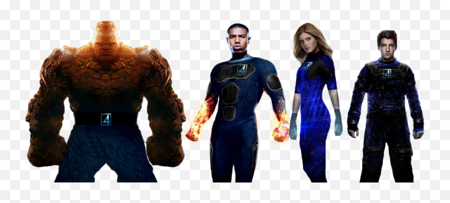 Png Quarteto Fantástico Fantastic Four 2015 Reed Richards - Fantastic Four 2015 Png,Human Torch Png