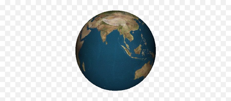Animated Gif Earth Clipart Best 3d - Lowgif Animated Gif Rotating Earth Png,Globe Clipart Transparent