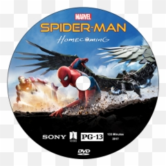 Spider - Man Homecoming Disc Label png