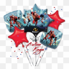 Incredibles 2 Bouquet Png