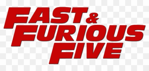 Fast Five - And Furious 5 Logo Png