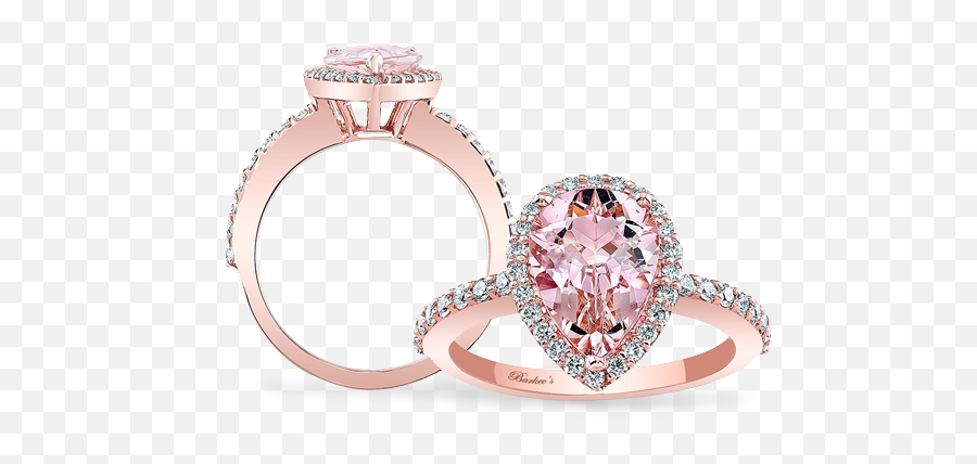 Morganite Engagement Rings The Increasingly Sought After - Rose Gold Barkev Engagement Rings Png,Engagement Ring Png