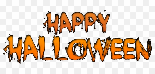 Happy Halloween Banner Png Download - Transparent