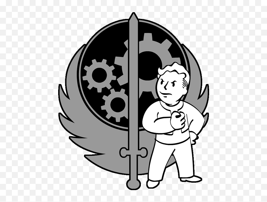 Steam Community Guide Faction Hostility - Fallout Brotherhood Of Steel Logo Png,Fallout Minutemen Logo