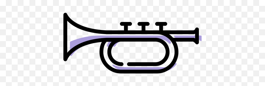 Music Trumpet Instrument Icon - For Teen Png,Trompeta Png