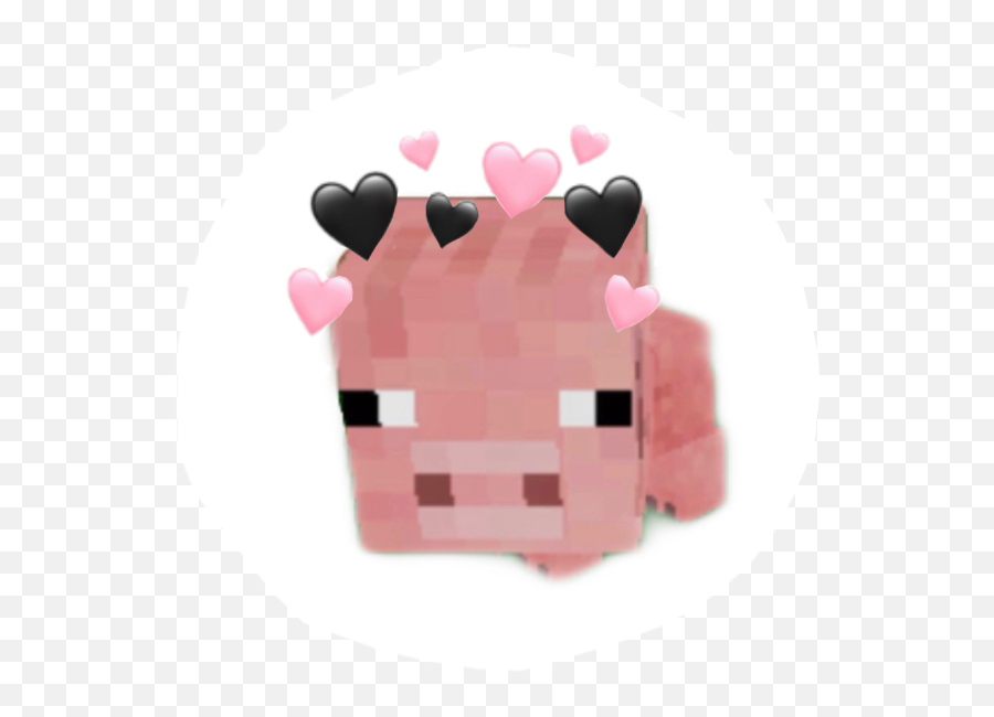 Jeremy Pig Minecraft Aesthetic Sticker - Girly Png,Aesthetic Minecraft Logo